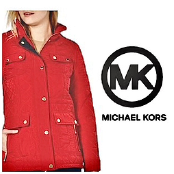 Detailed Michael Kors Quilted Coat - Picture 9 of 9